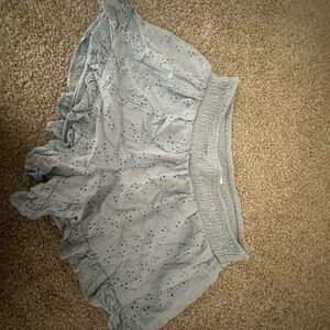 Aeropostale Light Blue Textured Shorts